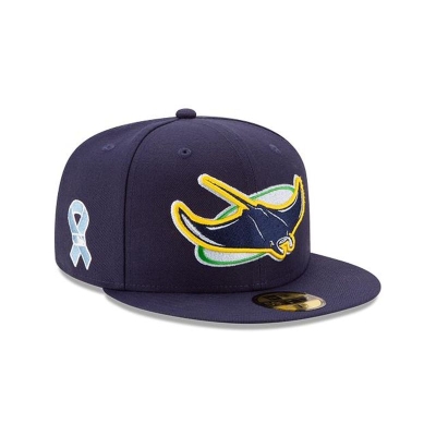 Sapca New Era Tampa Bay Rays MLB Father's Day 59FIFTY Fitted - Albastri